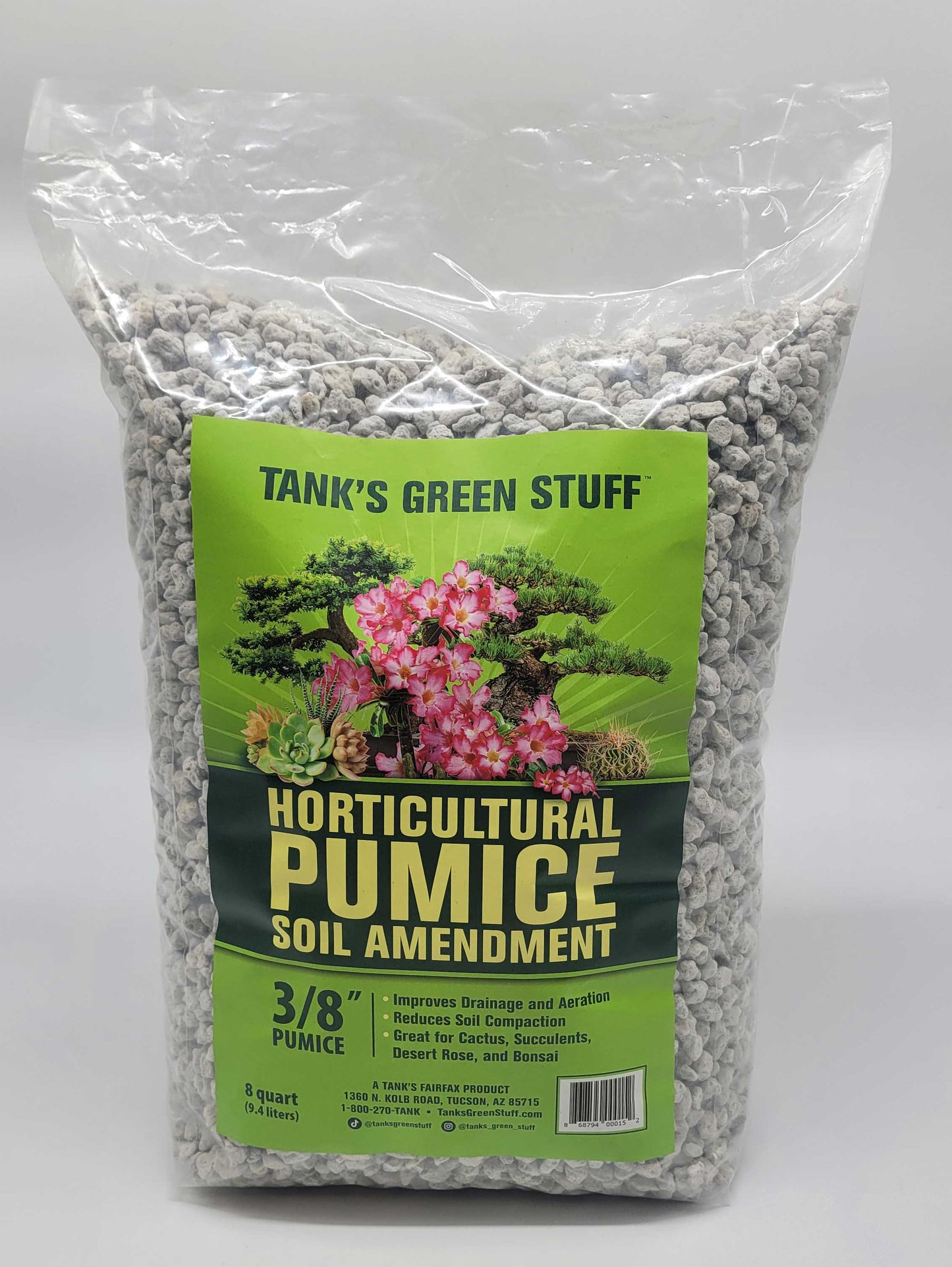 Tank's Pumice 8 QT