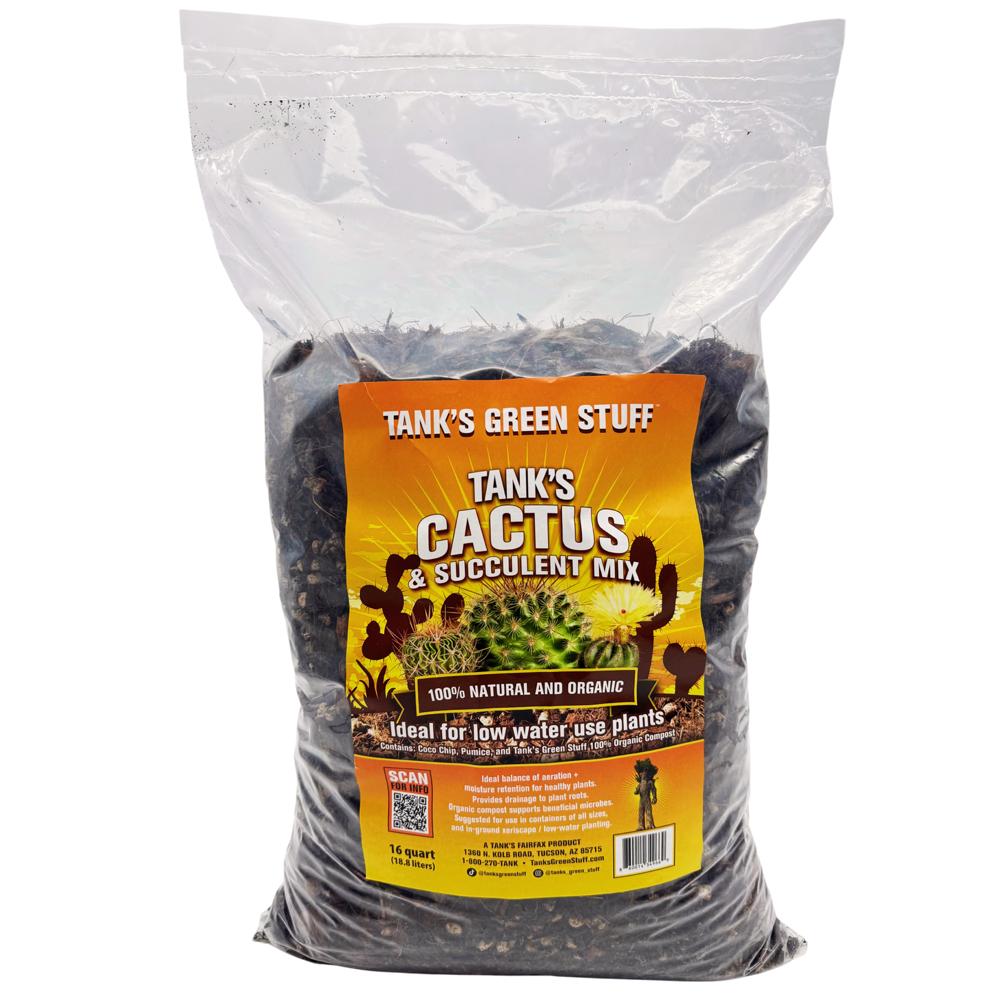 Cactus and Succulent Mix 16qt
