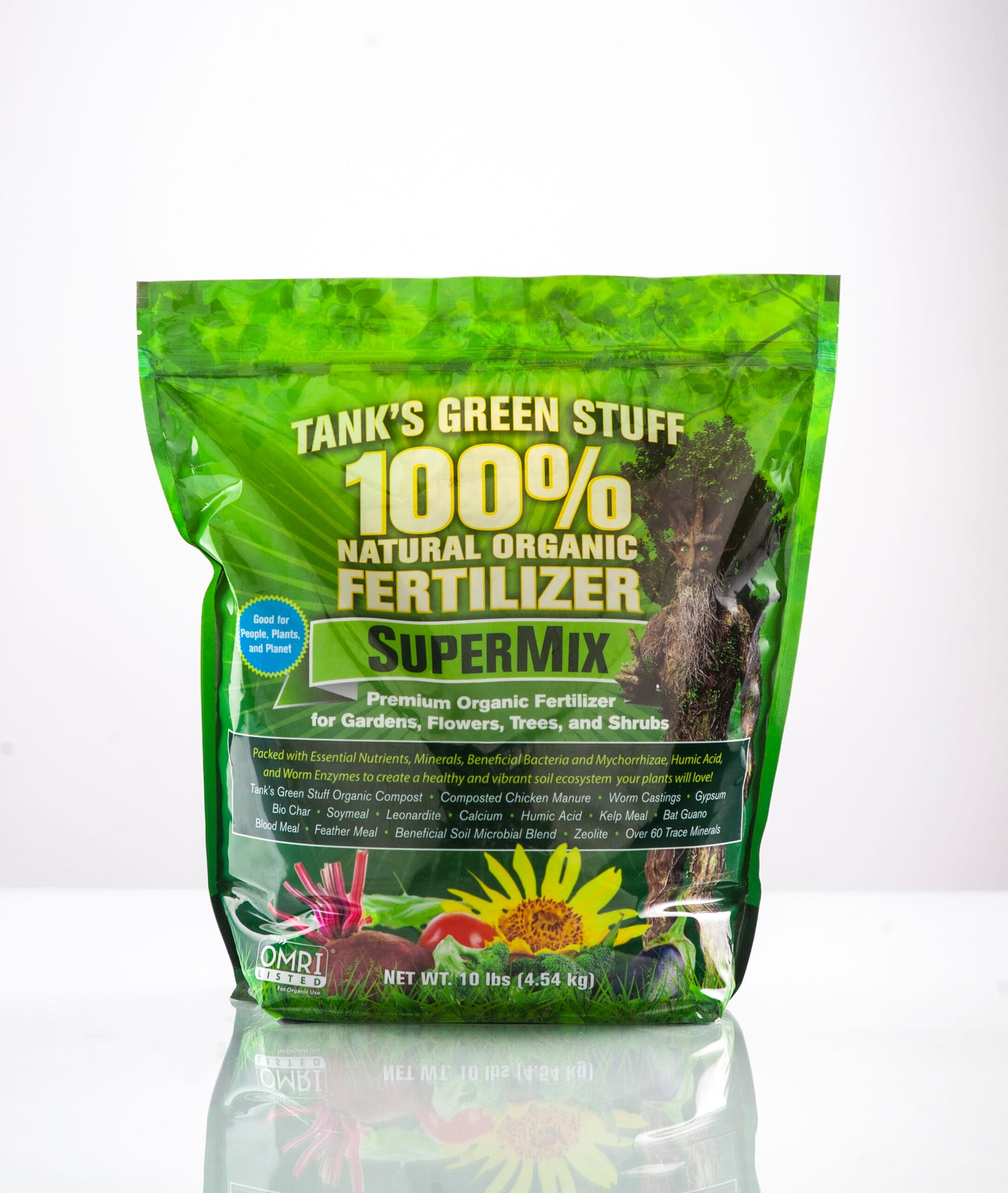 Tank's Green Stuff 100% Organic Supermix Fertilizer 10 lb